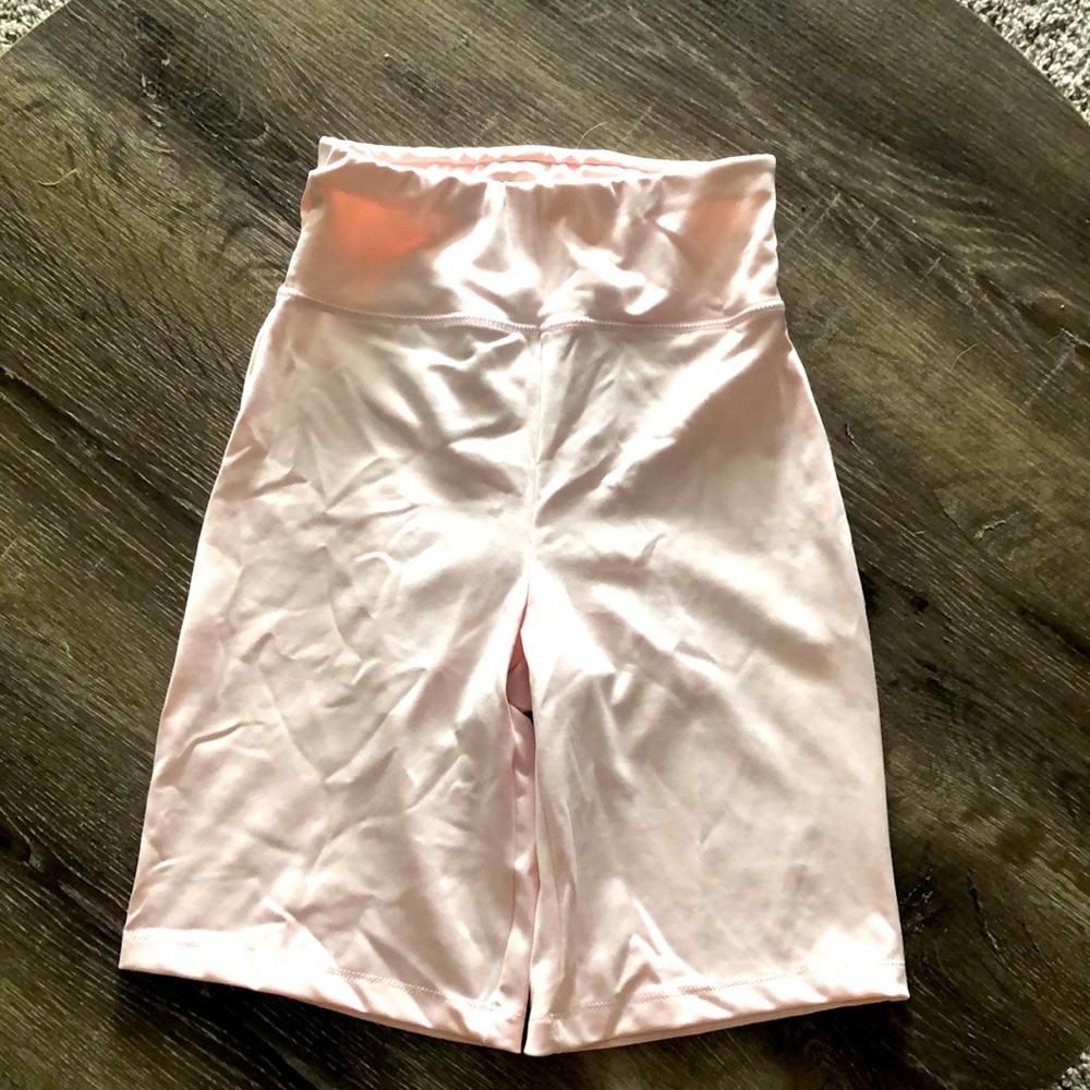 ASOS high waisted bike shorts